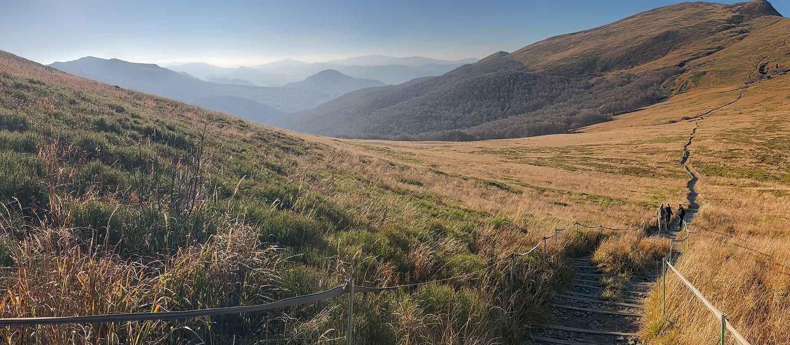 Tarnica i Halicz w Bieszczadach jesienią