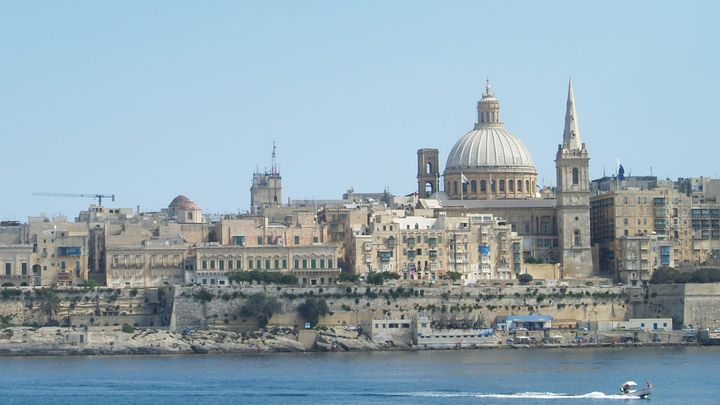 Panorama Valletty od strony Sliemy